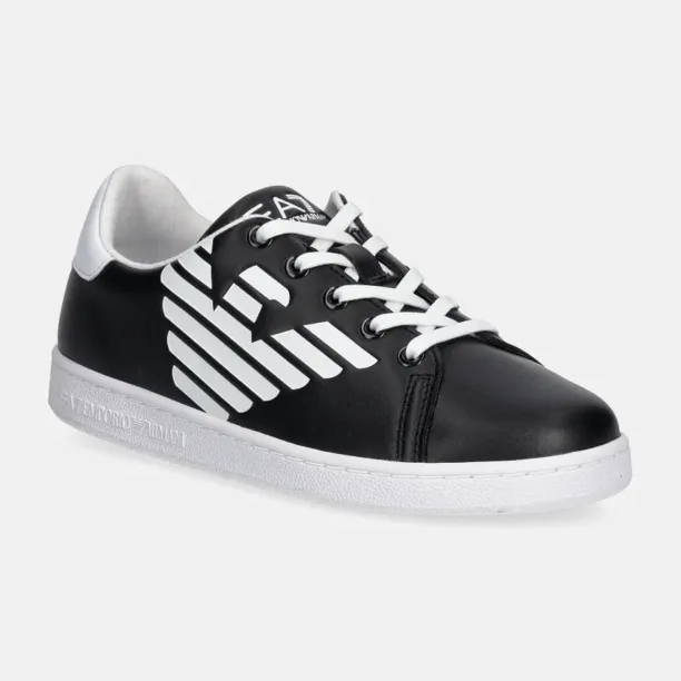 EA7 Emporio Armani sneakers pentru copii culoarea negru