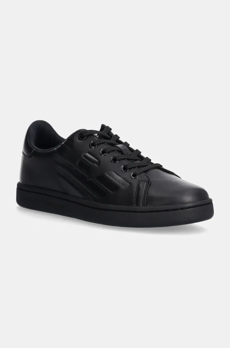 EA7 Emporio Armani sneakers pentru copii culoarea negru