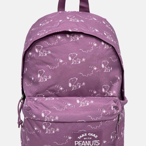 Eastpak rucsac PADDED PAK'R x Peanuts culoarea violet