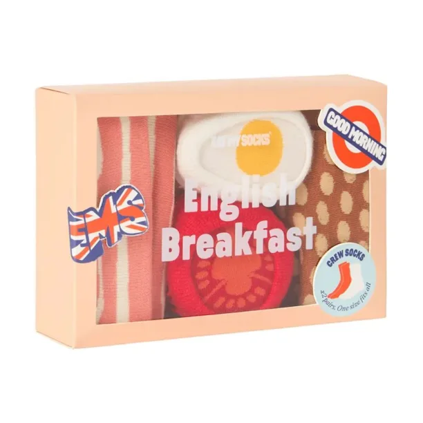 Eat My Socks sosete English Breakfast 2-pack