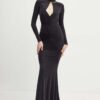 Elisabetta Franchi rochie culoarea negru