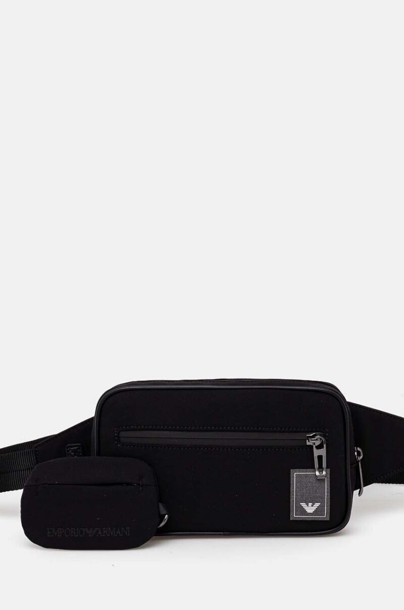 Emporio Armani borseta culoarea negru