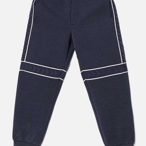 Emporio Armani pantaloni de trening pentru copii cu imprimeu