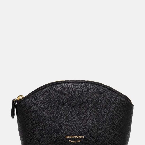 Emporio Armani portfard culoarea negru