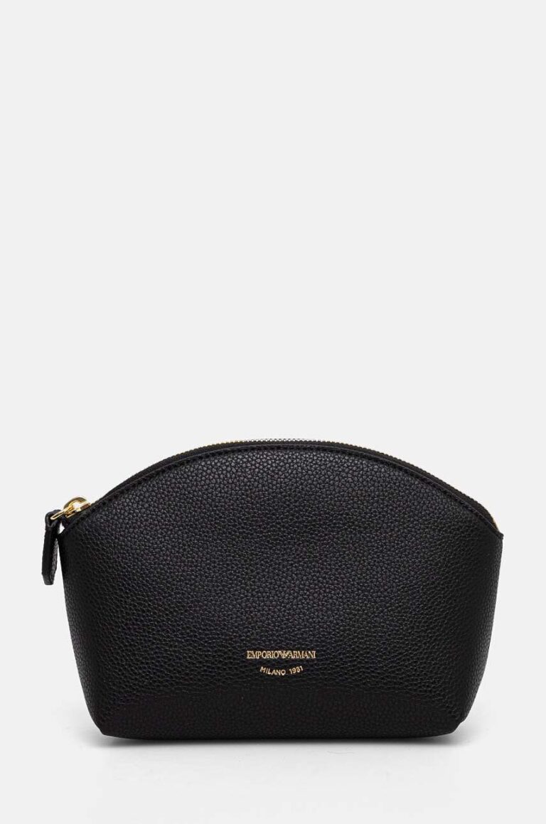 Emporio Armani portfard culoarea negru