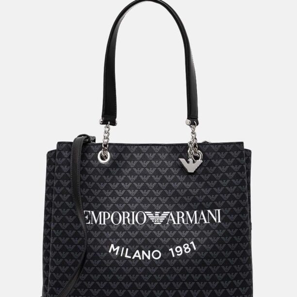 Emporio Armani poseta culoarea negru