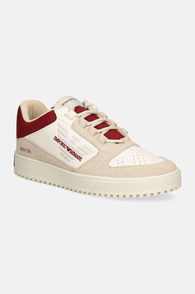 Emporio Armani sneakers culoarea bej