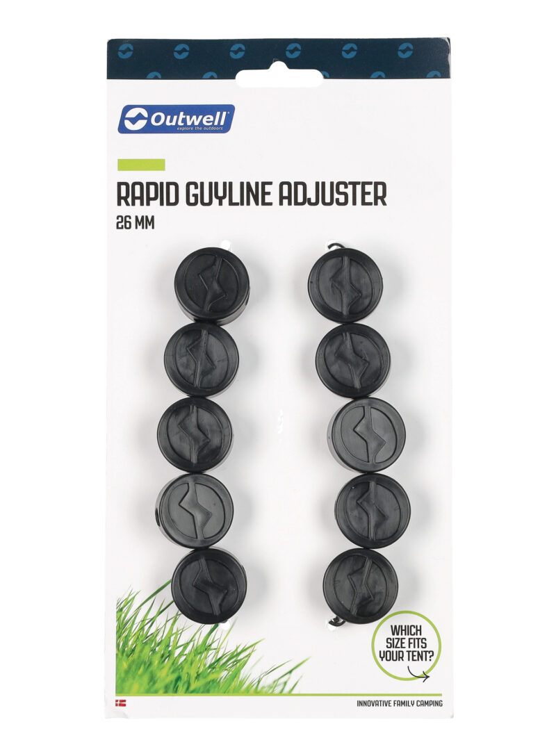 Cumpăra Extractoare Outwell Rapid Guyline Adjuster 26 mm - black