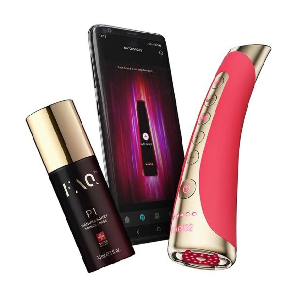 FOREO aparat pentru tratament anti-aging FAQ 102 Pink Ruby preţ