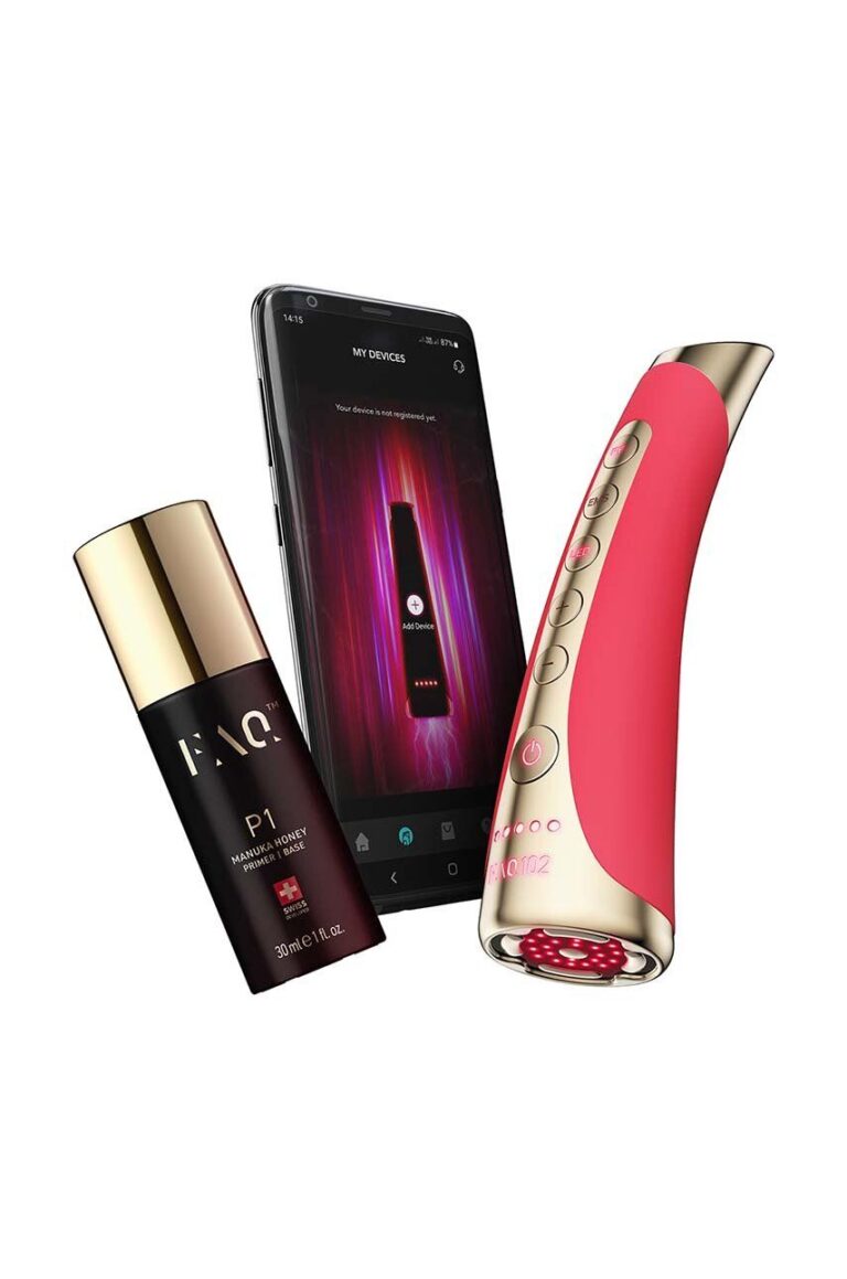 FOREO aparat pentru tratament anti-aging FAQ 102 Pink Ruby preţ