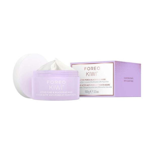 FOREO mască de argilă activă pentru puncte negre KIWI Active Pore & Blackhead Mask 100g