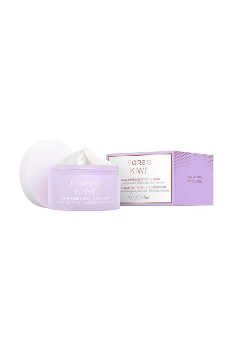 FOREO mască de argilă activă pentru puncte negre KIWI Active Pore & Blackhead Mask 100g