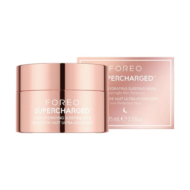 FOREO mască de noapte cu gel SUPERCHARGED Ultra-Hydrating Sleeping Mask 75 ml