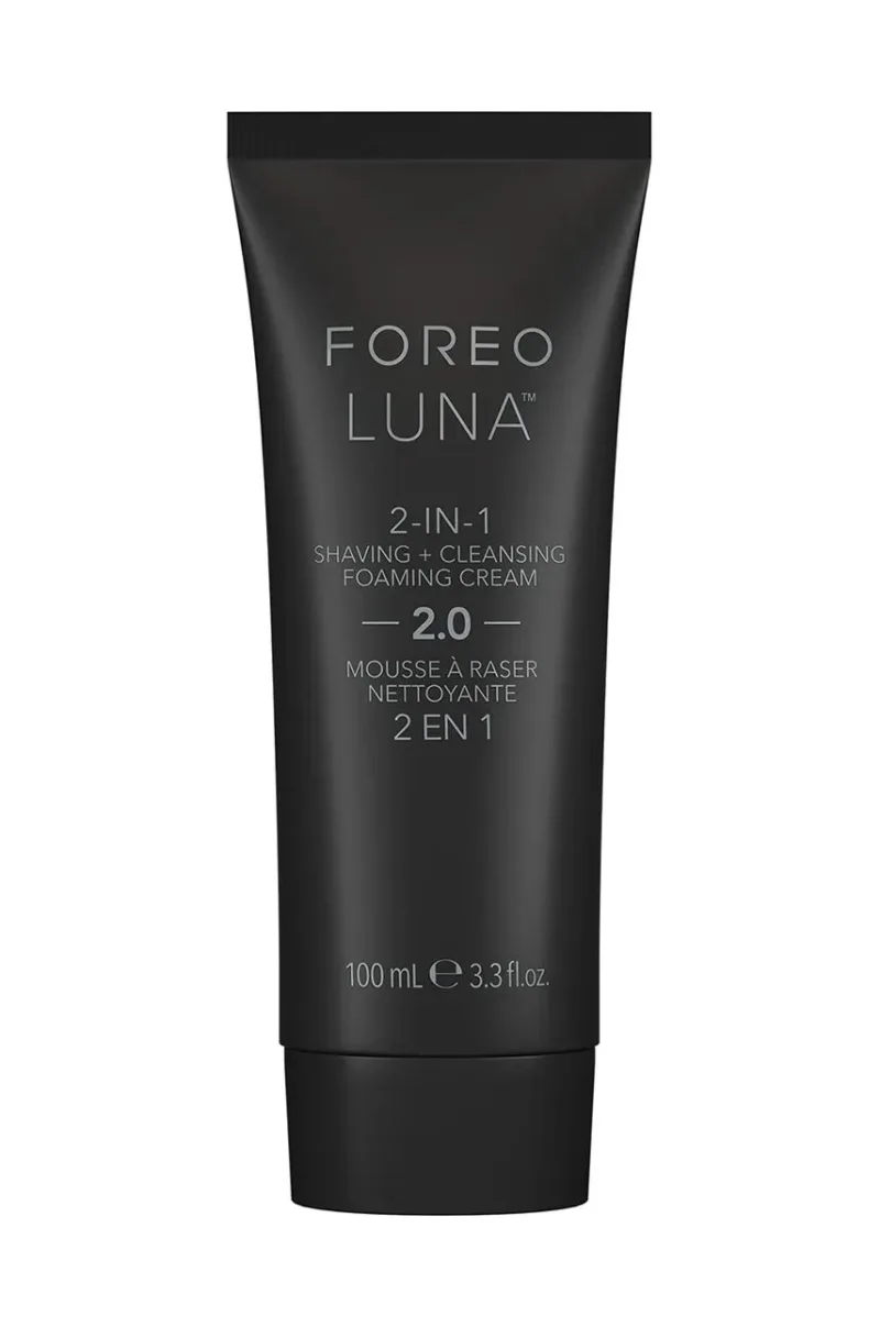 FOREO spumă de curățare facială 2în1 pentru bărbați LUNA™ 2-in-1 Shaving + Cleansing Foaming Cream 100 ml