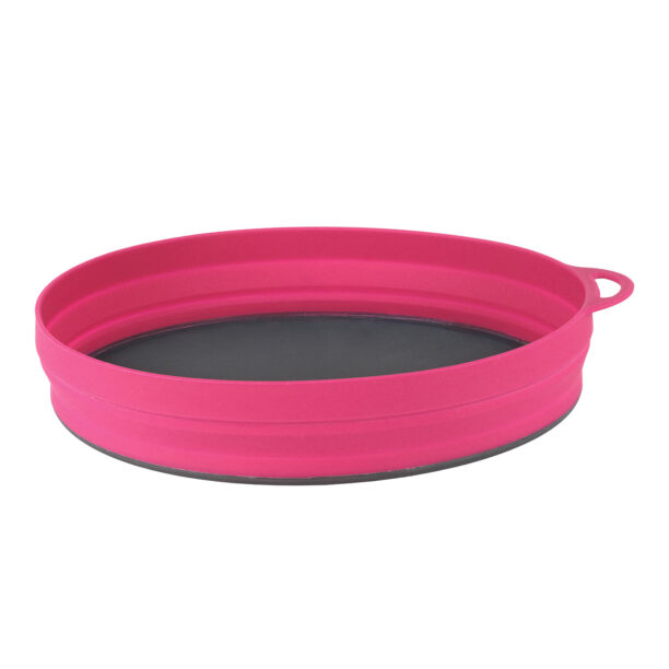 Farfurie Lifeventure Ellipse Flexi Plate - pink preţ