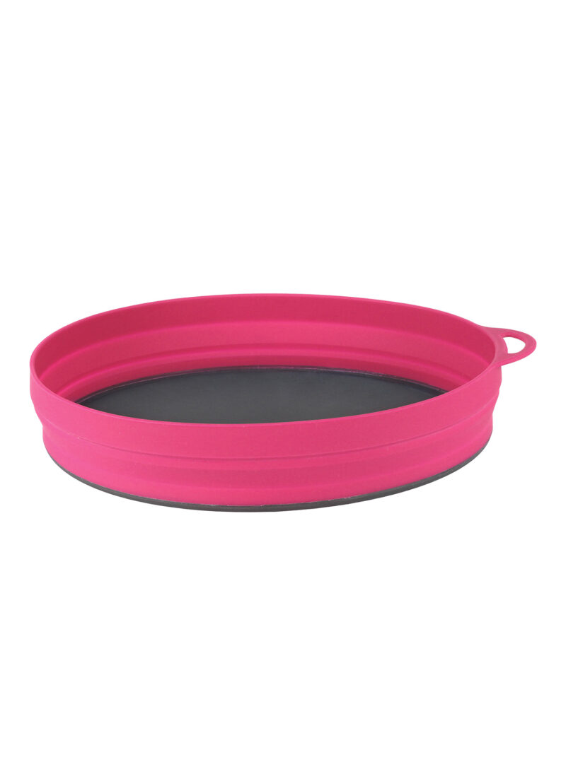 Farfurie Lifeventure Ellipse Flexi Plate - pink preţ