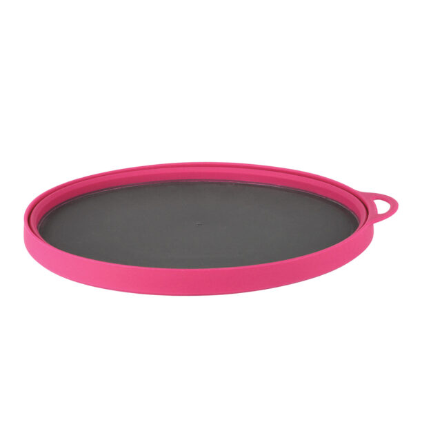 Farfurie Lifeventure Ellipse Flexi Plate - pink