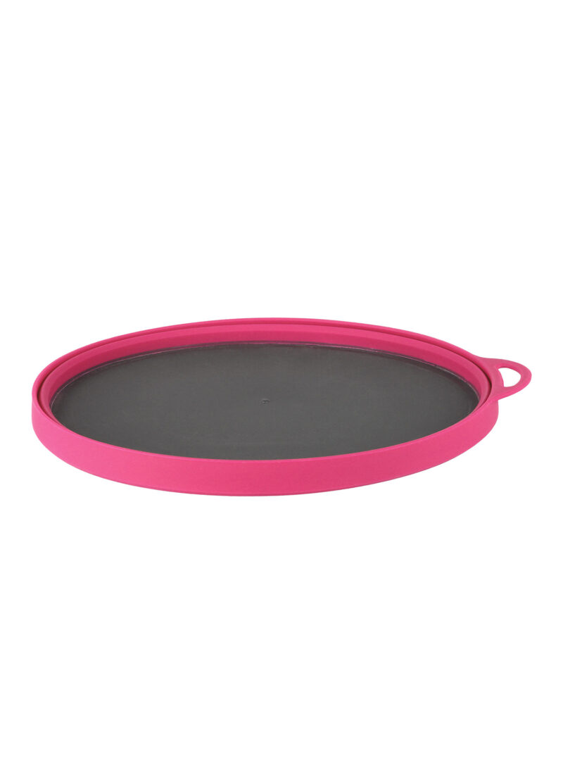 Farfurie Lifeventure Ellipse Flexi Plate - pink