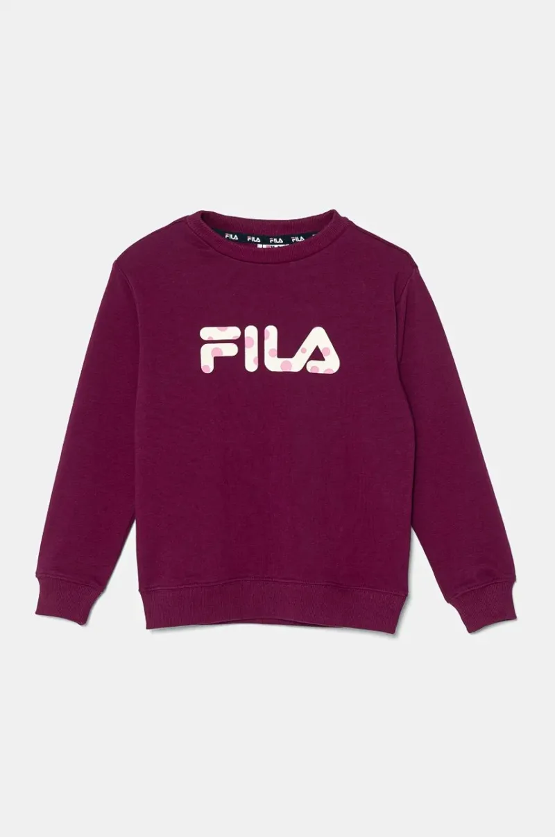 Fila bluza copii LIETH culoarea violet