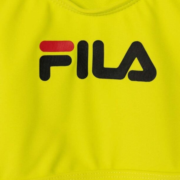 Fila costum de baie din două piese SAILLON culoarea verde preţ