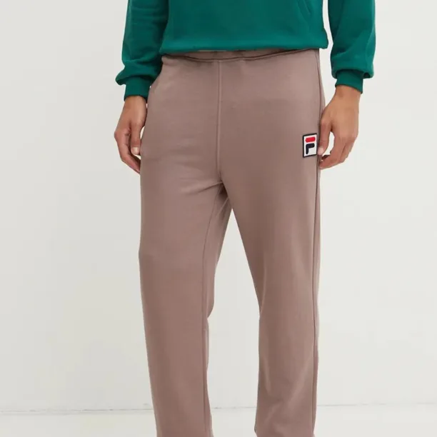 Fila pantaloni de trening Baydon culoarea bej