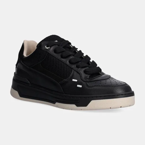 Filling Pieces sneakers din piele Cruiser Crumbs culoarea negru