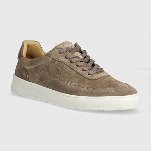 Filling Pieces sneakers din piele intoarsă Mondo Suede culoarea bej