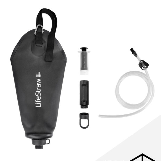 Filtru apă LifeStraw Peak Series Flex Gravity Water Filter System 3L - dark grey