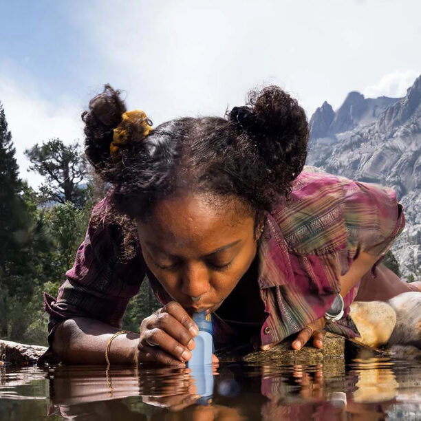 Preţ Filtru apă LifeStraw Peak Series Personal Water Filter Straw - mountain blue