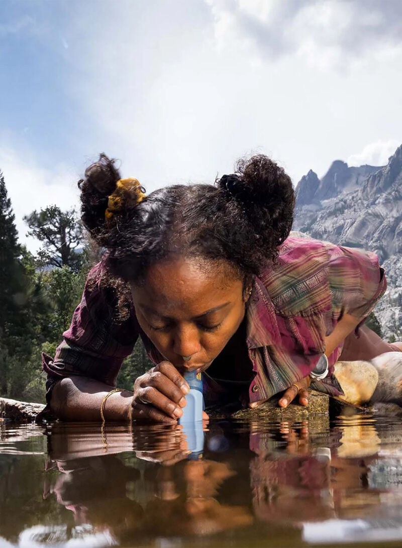 Preţ Filtru apă LifeStraw Peak Series Personal Water Filter Straw - mountain blue