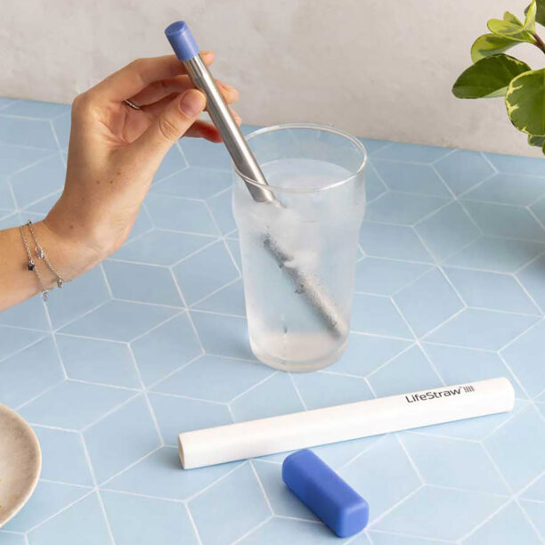 Cumpăra Filtru apă LifeStraw SIP - thistle purple