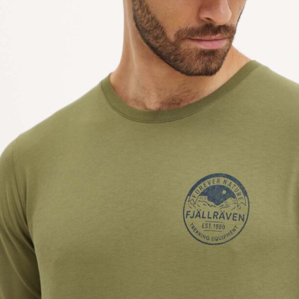 Fjallraven longsleeve Forever Nature Badge barbati