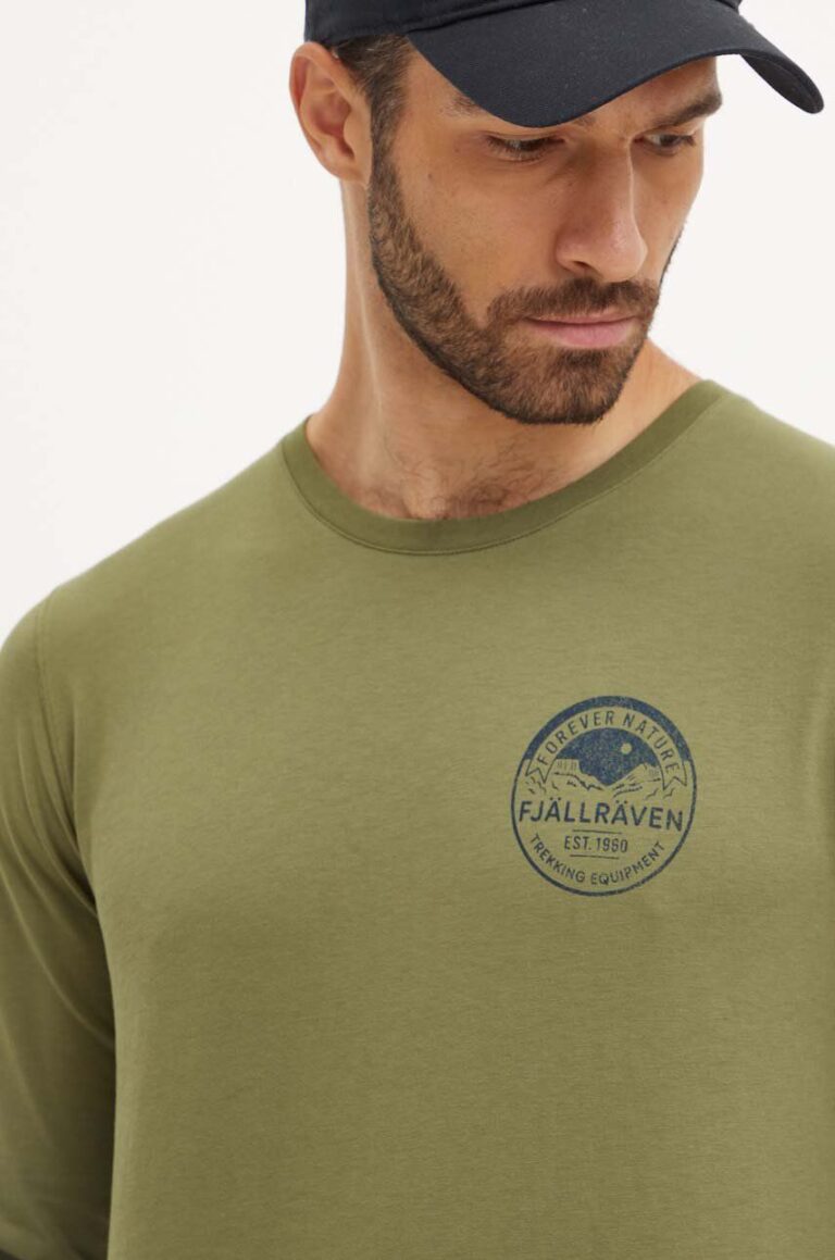 Fjallraven longsleeve Forever Nature Badge barbati