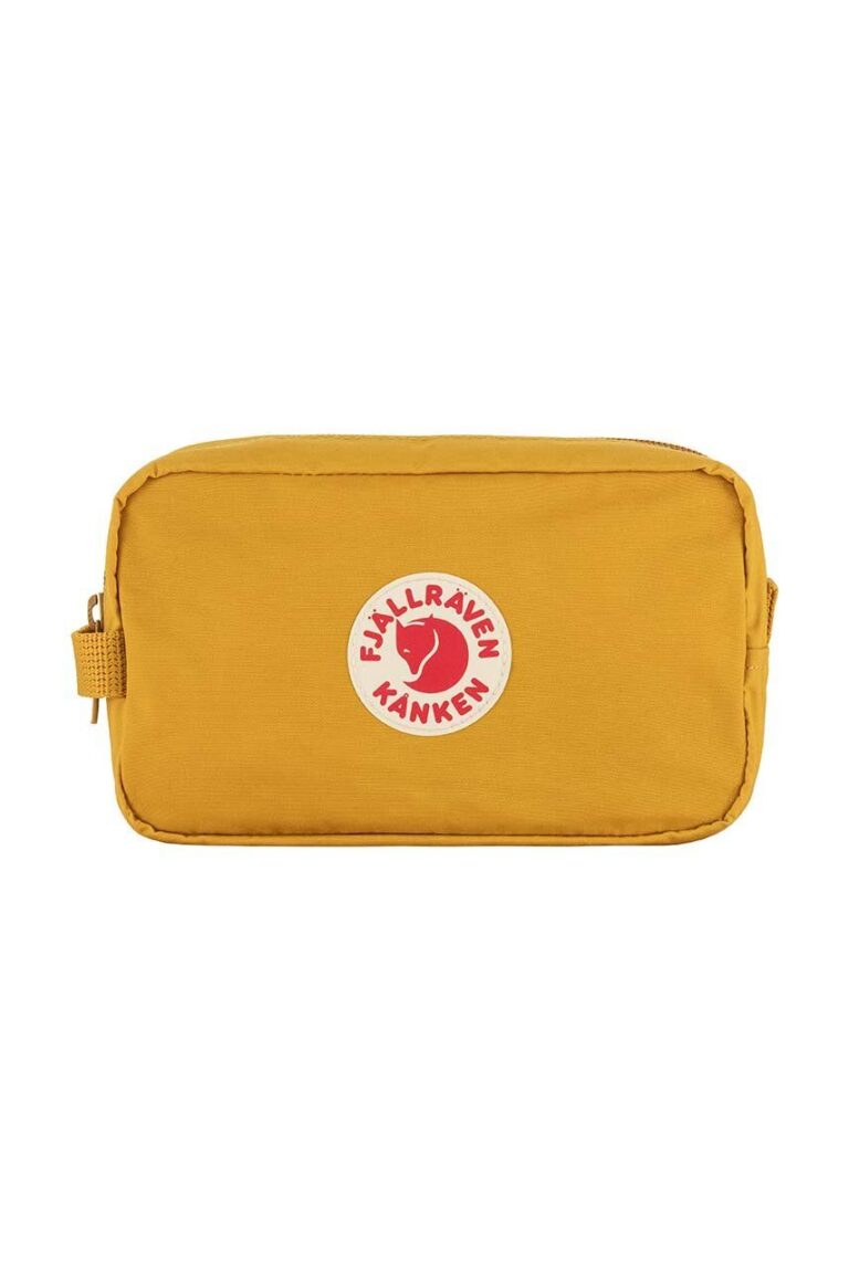 Fjallraven portfard Kanken Gear Bag culoarea galben