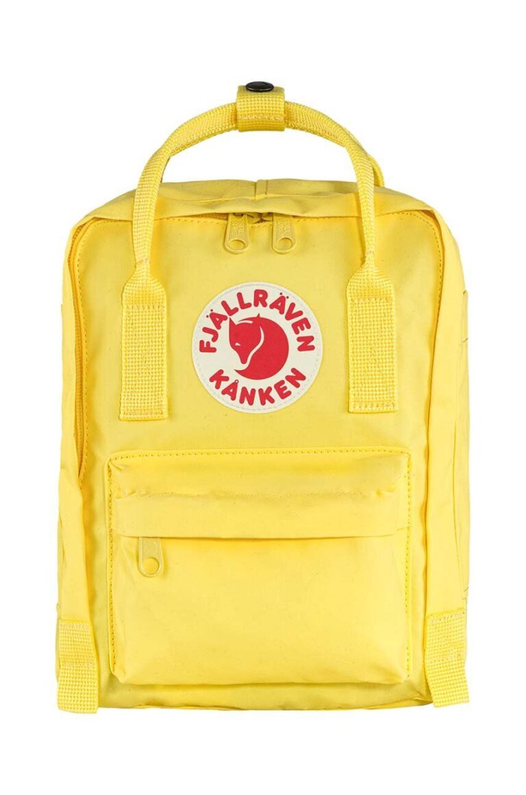 Fjallraven rucsac Kanken Mini culoarea bej