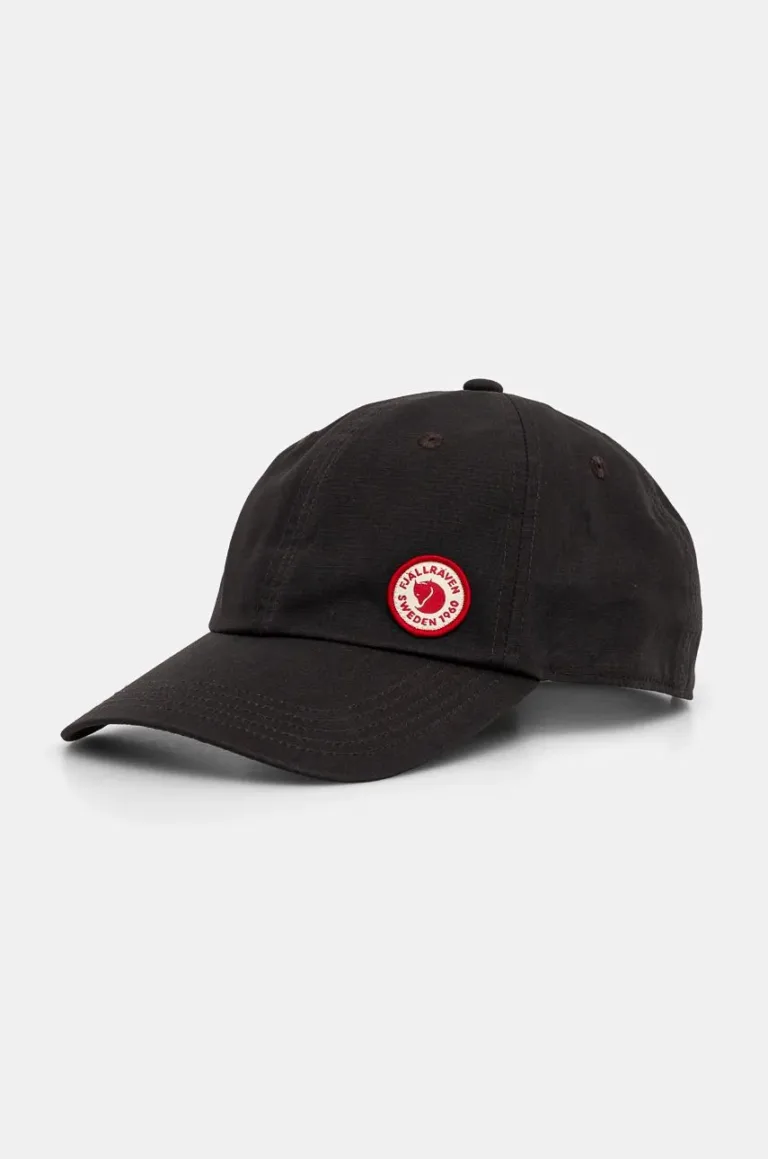 Fjallraven sapca Fjällräven Logo Cap culoarea gri