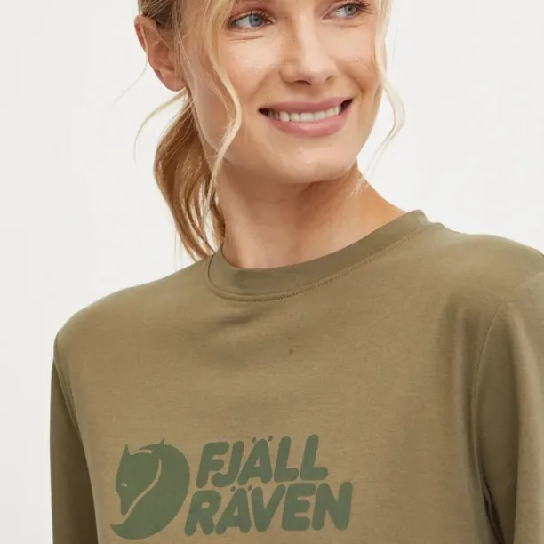 Fjallraven tricou Fjällräven Logo Tee W femei