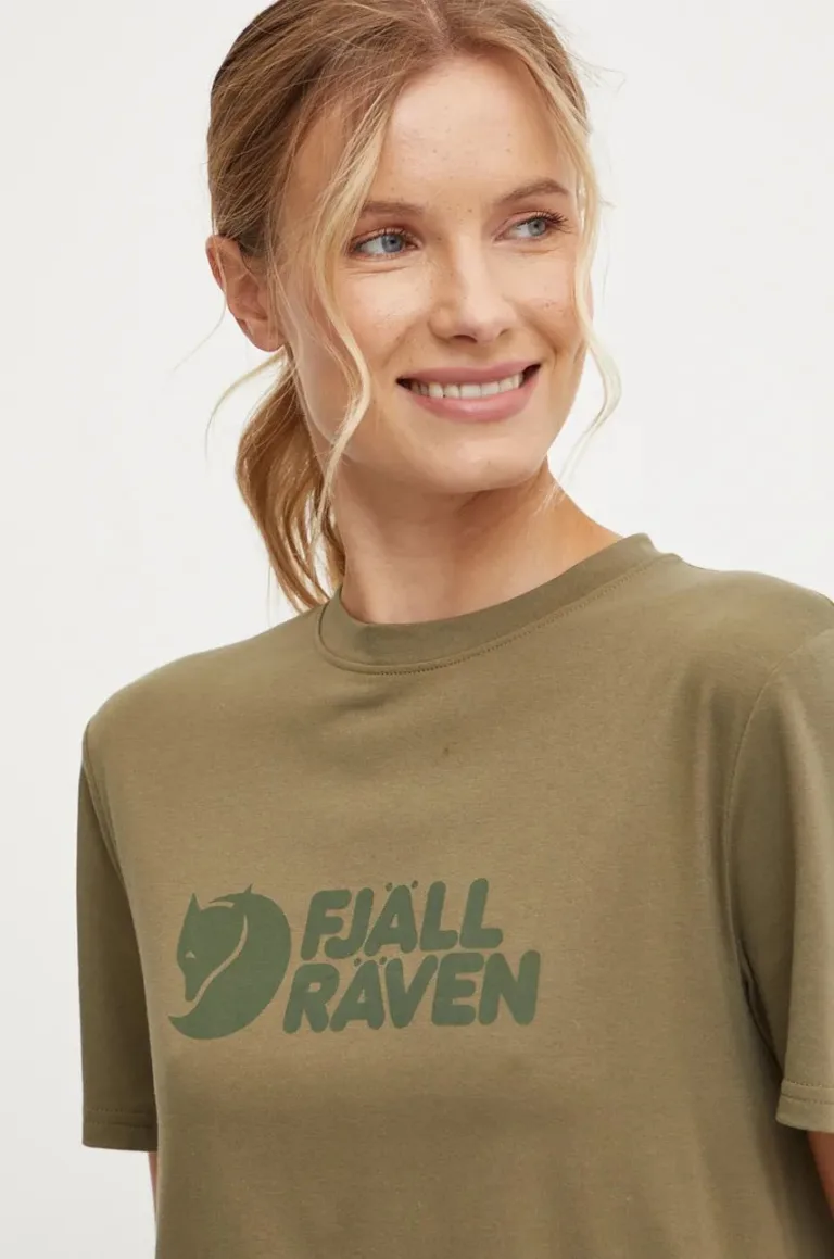 Fjallraven tricou Fjällräven Logo Tee W femei