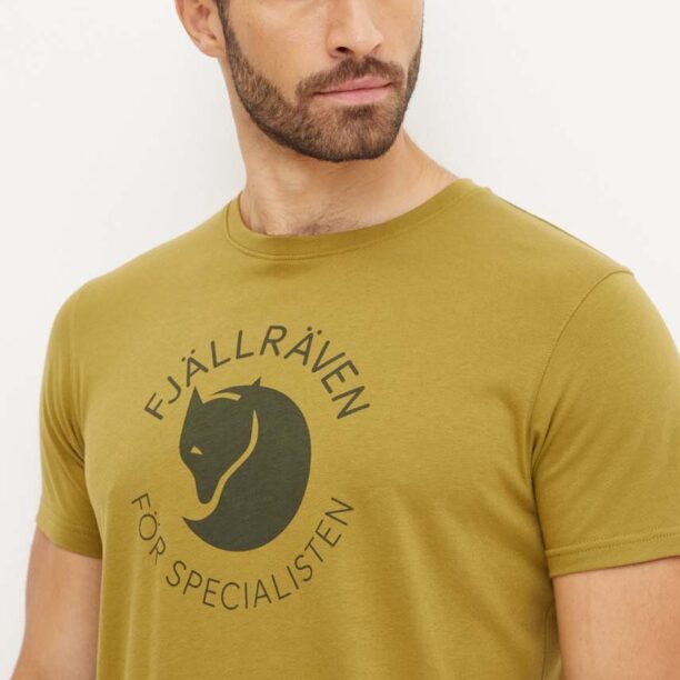 Fjallraven tricou sport Fjällräven Fox culoarea verde