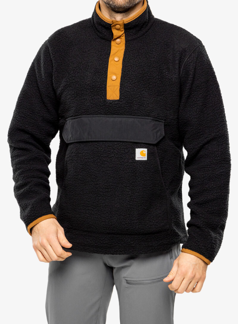 Fleece Carhartt Relaxed Fit Fleece Pullover - black