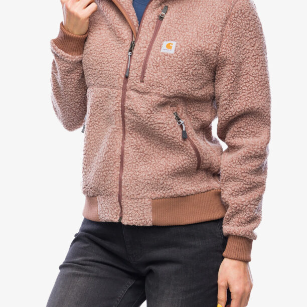 Cumpăra Fleece femei Carhartt Fleece Jacket - nutmeg heather