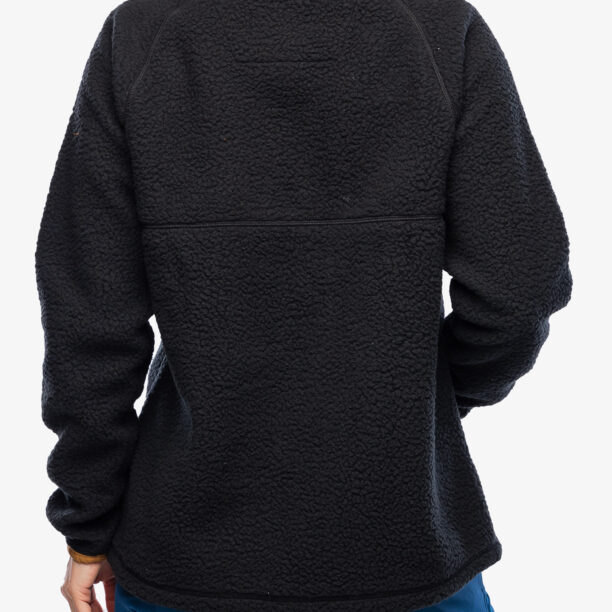 Fleece femei Carhartt Relaxed Fit Fleece Pullover - black preţ