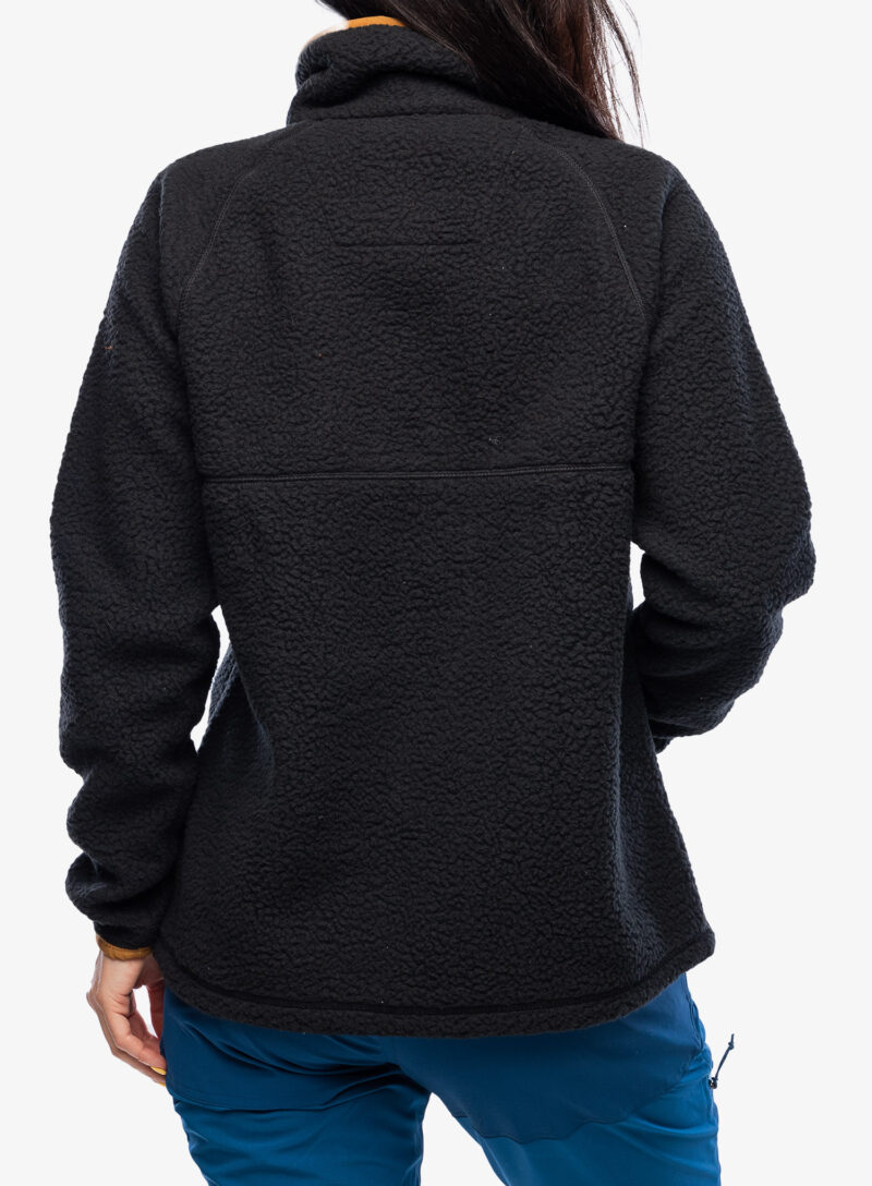 Fleece femei Carhartt Relaxed Fit Fleece Pullover - black preţ