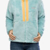 Fleece femei Columbia Boundless Discovery Sherpa Full Zip - aqua haze/sunset peach