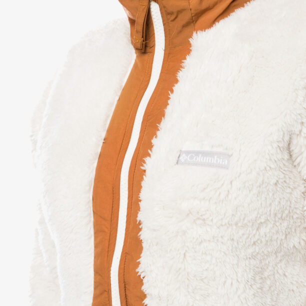 Preţ Fleece femei Columbia Boundless Discovery Sherpa Full Zip - chalk/camel brown