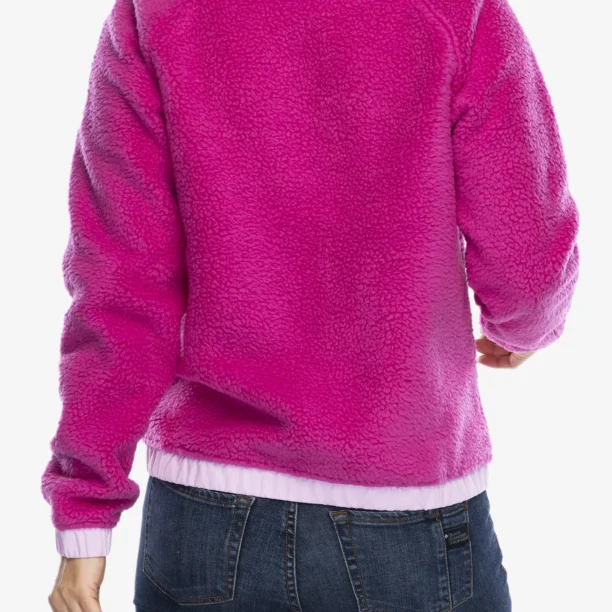 Fleece femei Helly Hansen Imperial Pile Snap - magenta 2.0 preţ