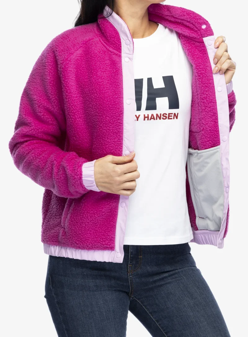 Preţ Fleece femei Helly Hansen Imperial Pile Snap - magenta 2.0