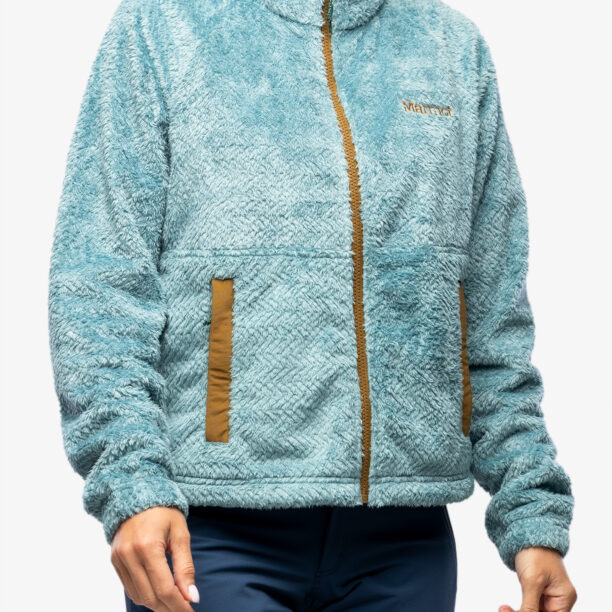 Fleece femei Marmot Homestead Fleece Jacket - blue agave