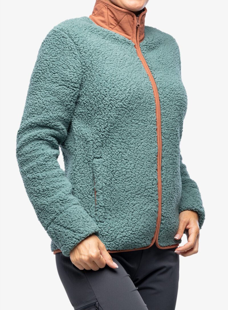 Fleece femei Royal Robbins Urbanesque Jacket - sea pine