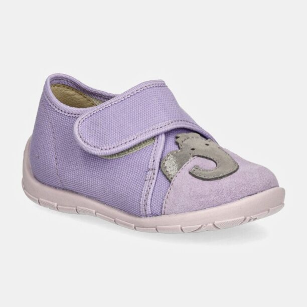 Froddo papuci copii CLASSIC SLIPPERS culoarea violet